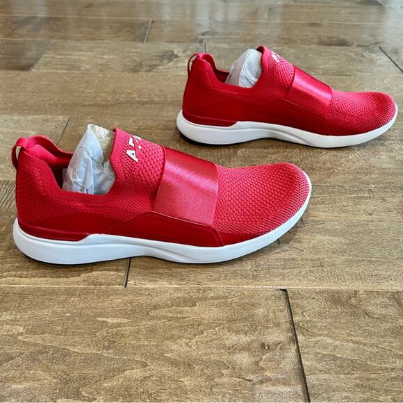 APL Men’s TechLoom Bliss Shoes Red White Size 11 Brand New - Picture 4 of 8